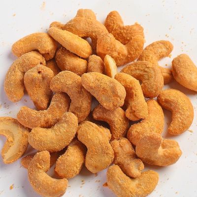 Healthy Toasted BBQ Flavor Coated Roasted Cashew Nuts Snack Foods with Kosher/Halal/BRC Certification